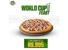 Yellow Taxi Pizza Co. World Cup Feast Deal 2 For Rs.995/-